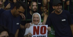 Nora Cortiñas: "Con Macri hemos retrocedido más de veinte años"